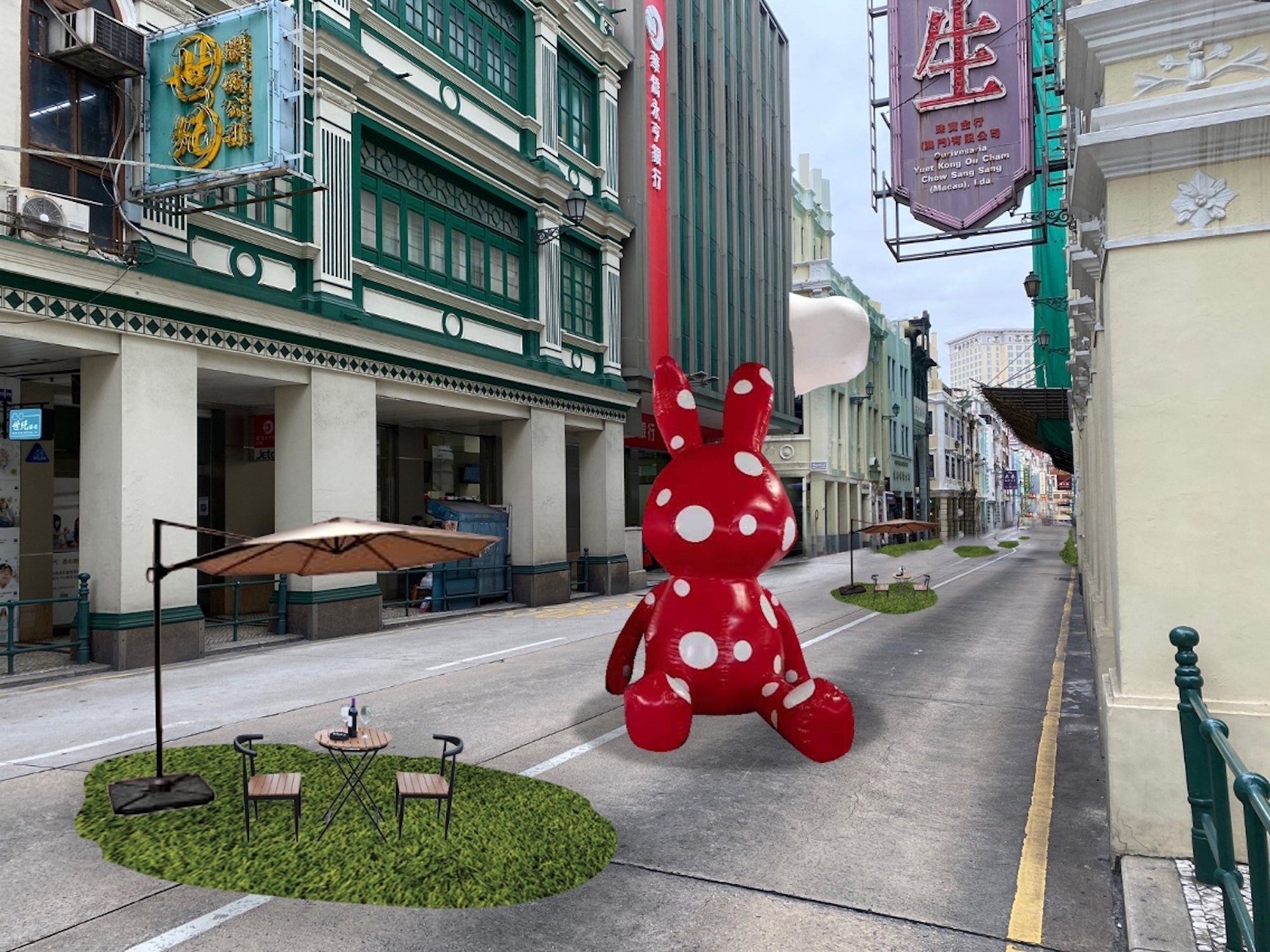 Pedestrians only on San Ma Lou over Chinese New Year