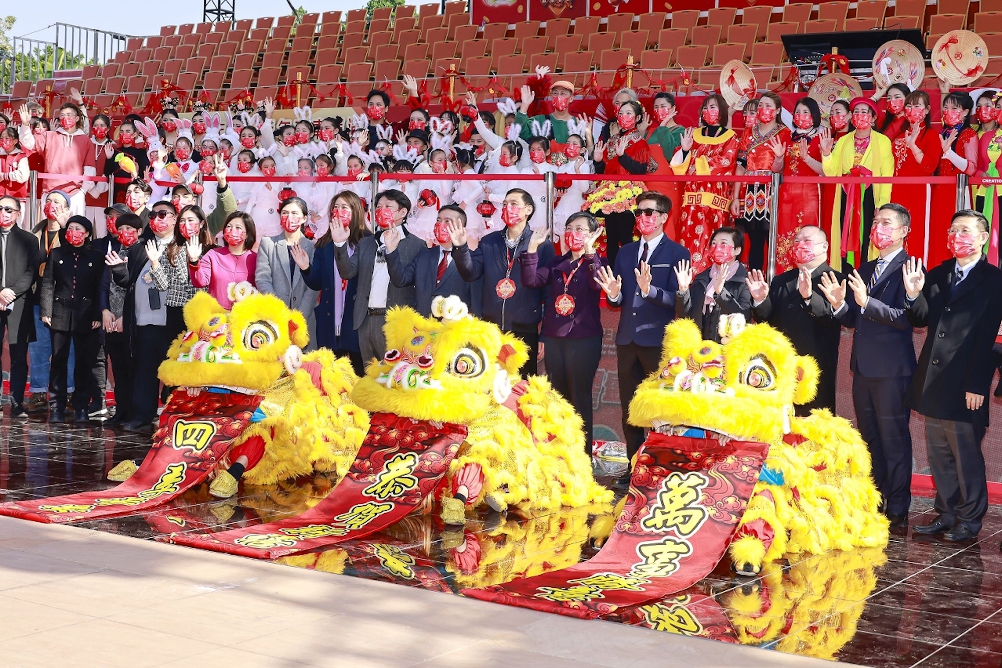 2023 Lunar New Year Float Parade Holds God Worship Ceremony