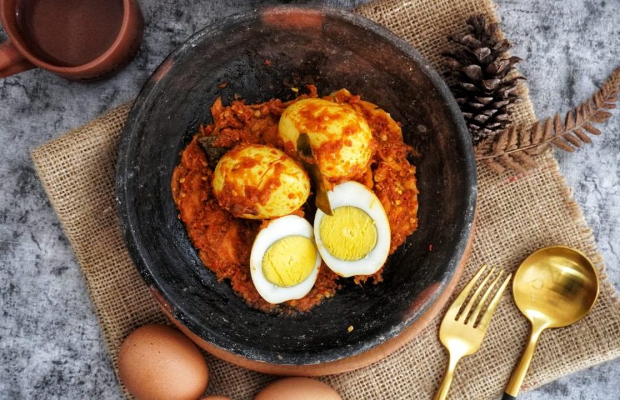 Egg Balado by Loly Indonesian Restaurant