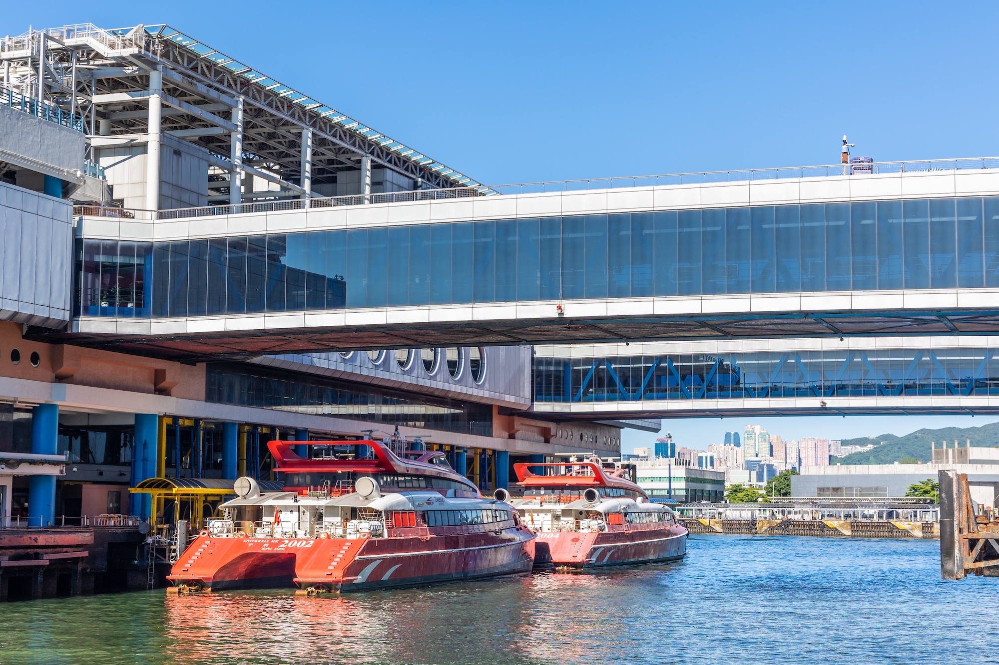 Macao Ferry Terminal-Sheung Wan ferries start