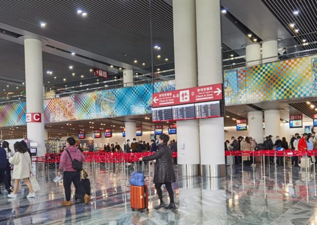 Macau International Airport sees business surge at CNY
