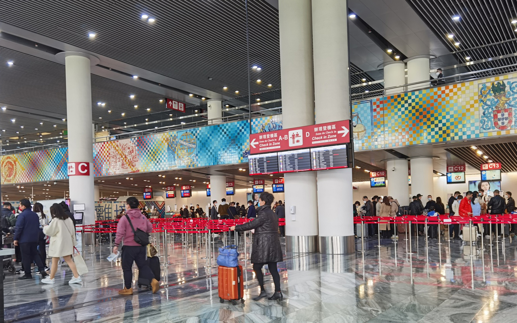 Macau International Airport sees business surge at CNY