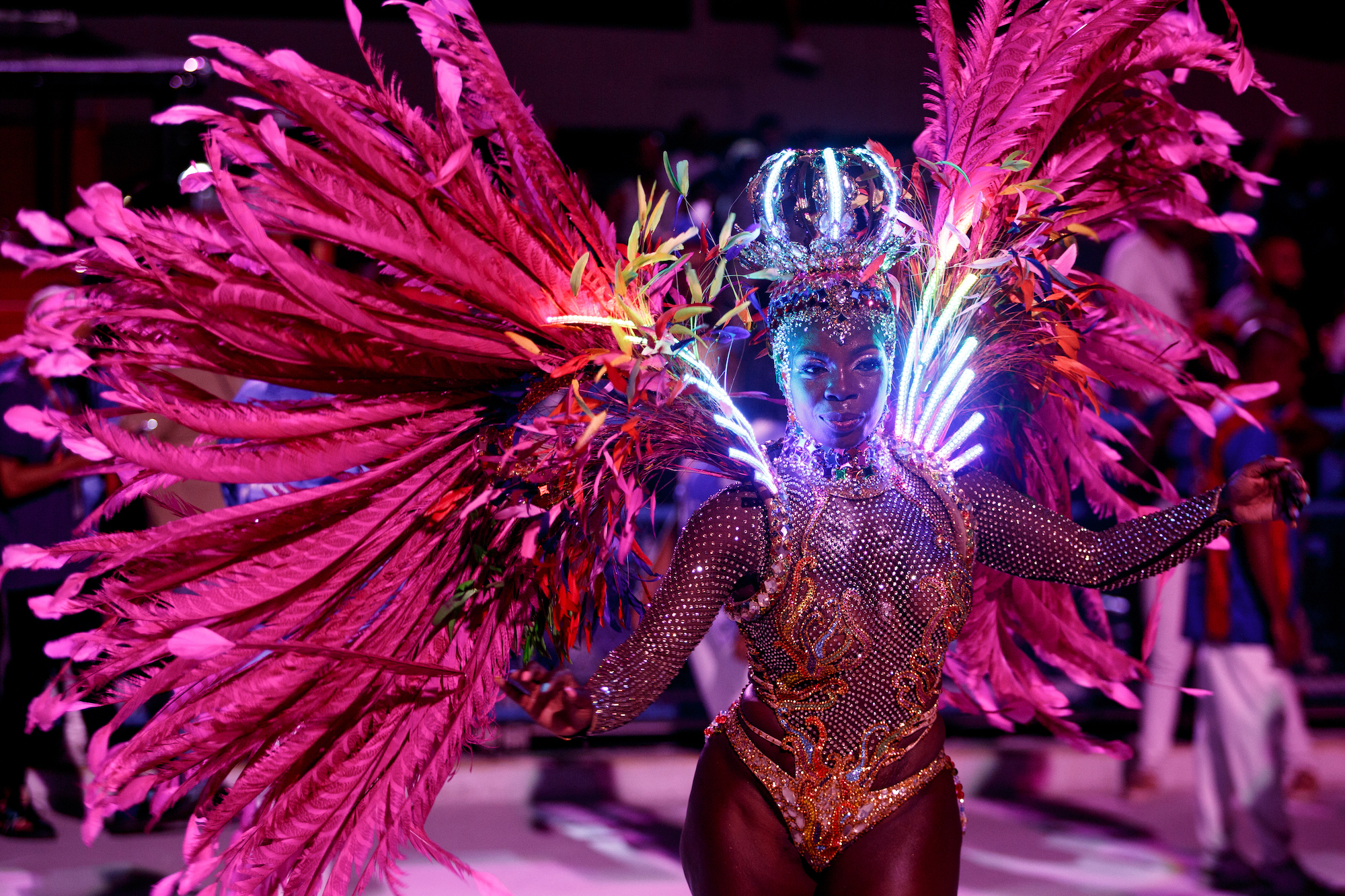 Brazil’s glitzy Carnival is back in full swing after the pandemic
