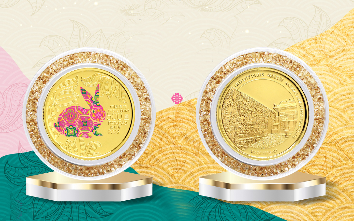 Year of the Rabbit commemorative coins go on sale today