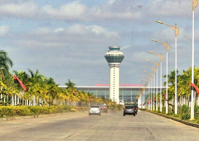 The new international airport in Luanda could start operating at the end of the year