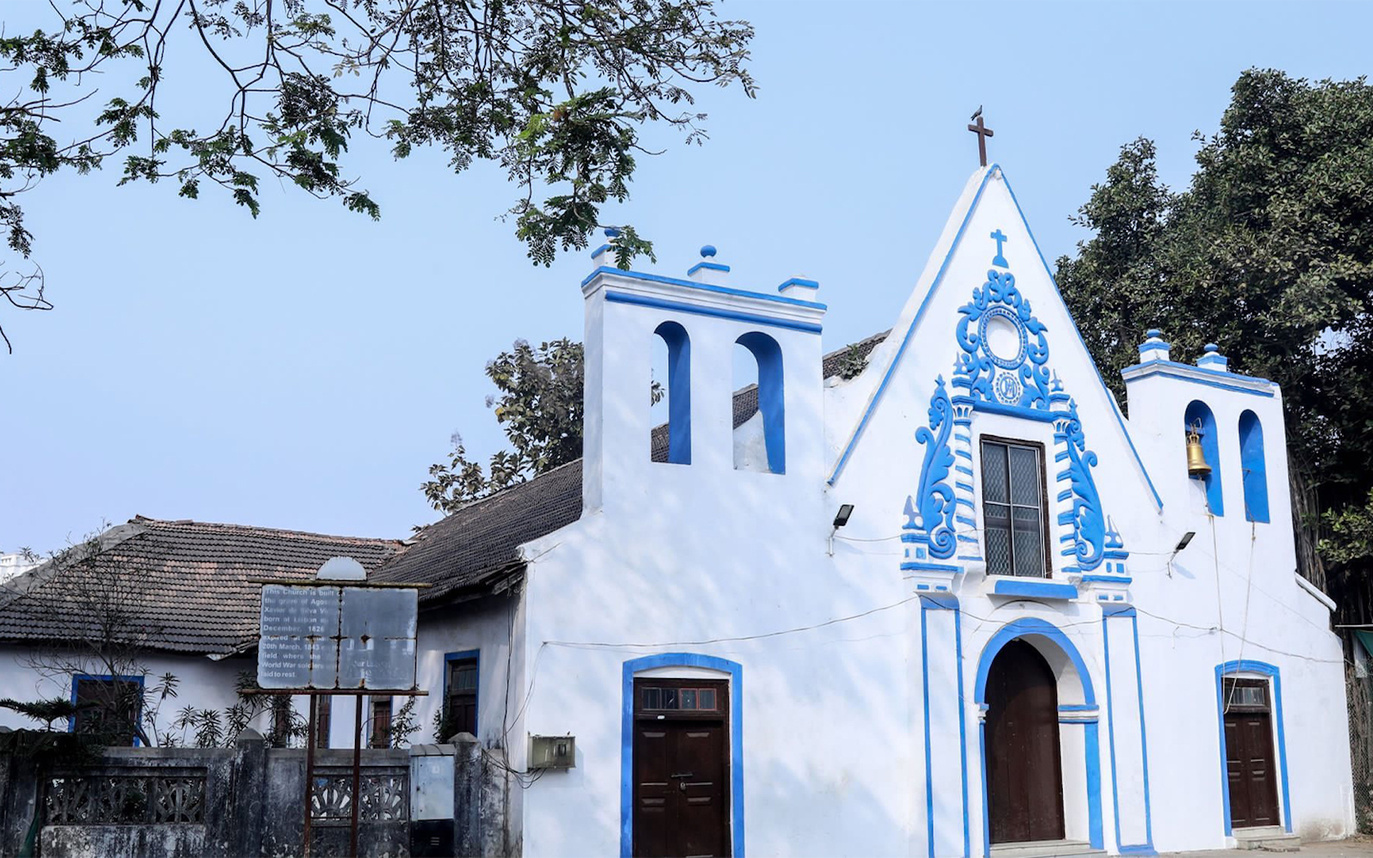 Portuguese chapel Daman India