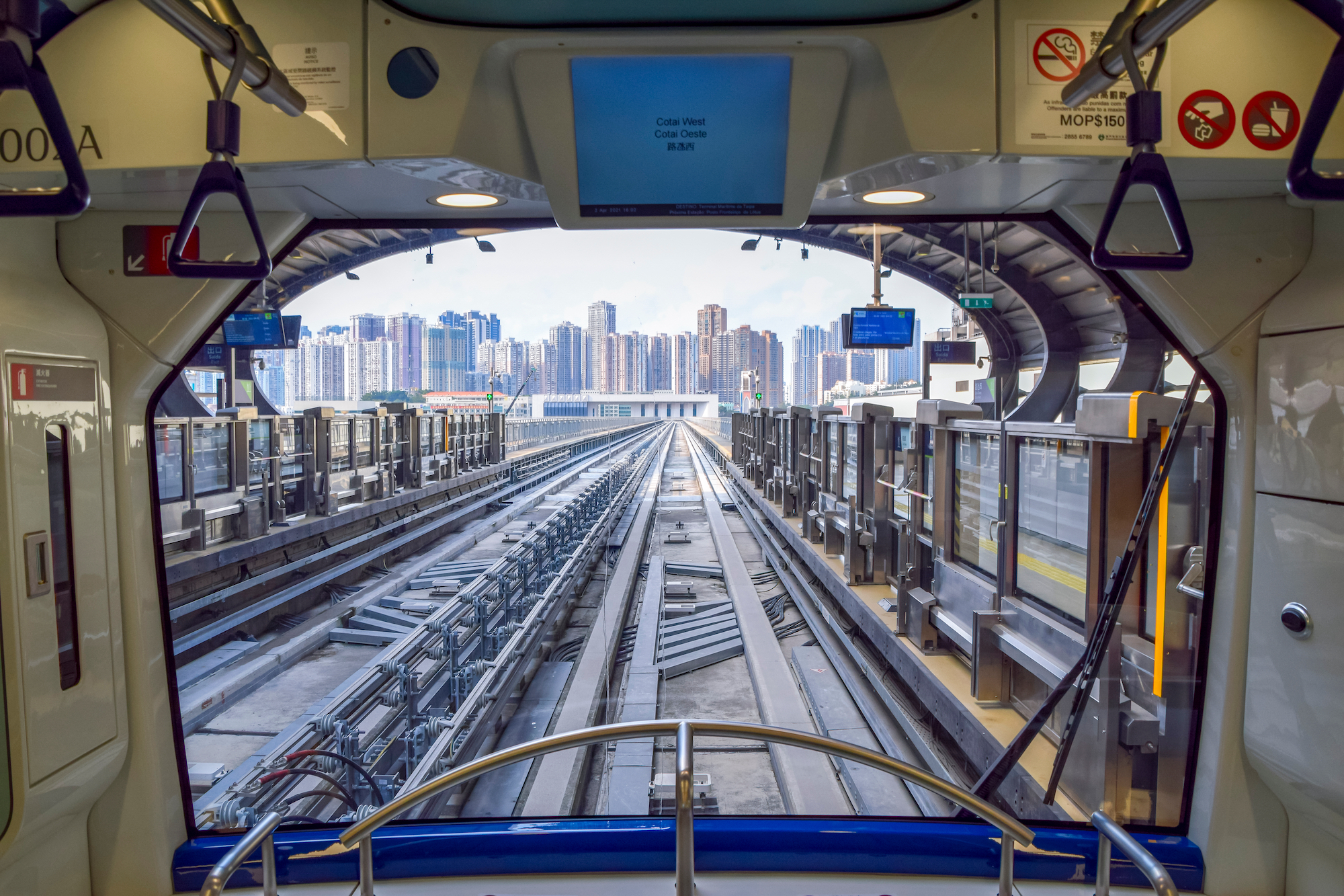 The LRT’s Barra station is completed, three months behind schedule