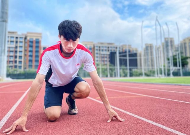 Local 100-metre men’s record smashed by university sprinter