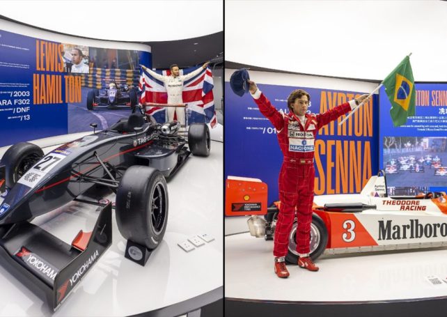 Eight top racers have been immortalised in the Grand Prix Museum’s latest attraction