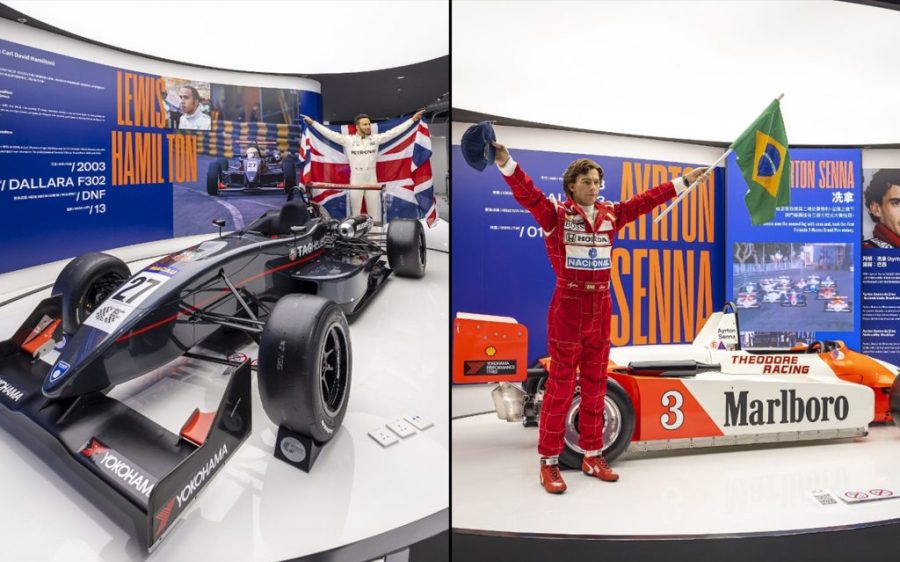 Eight top racers have been immortalised in the Grand Prix Museum’s latest attraction