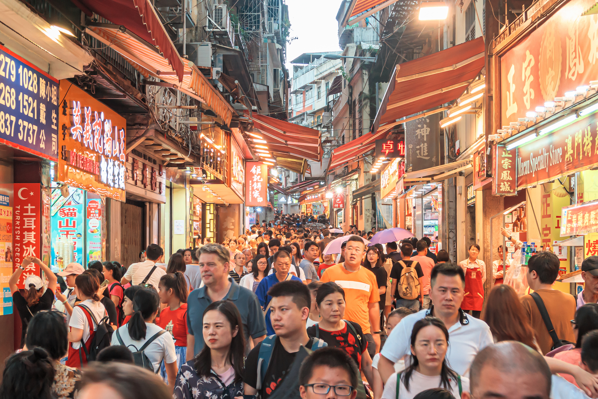 Macao posts a big increase in monthly visitor arrival figures