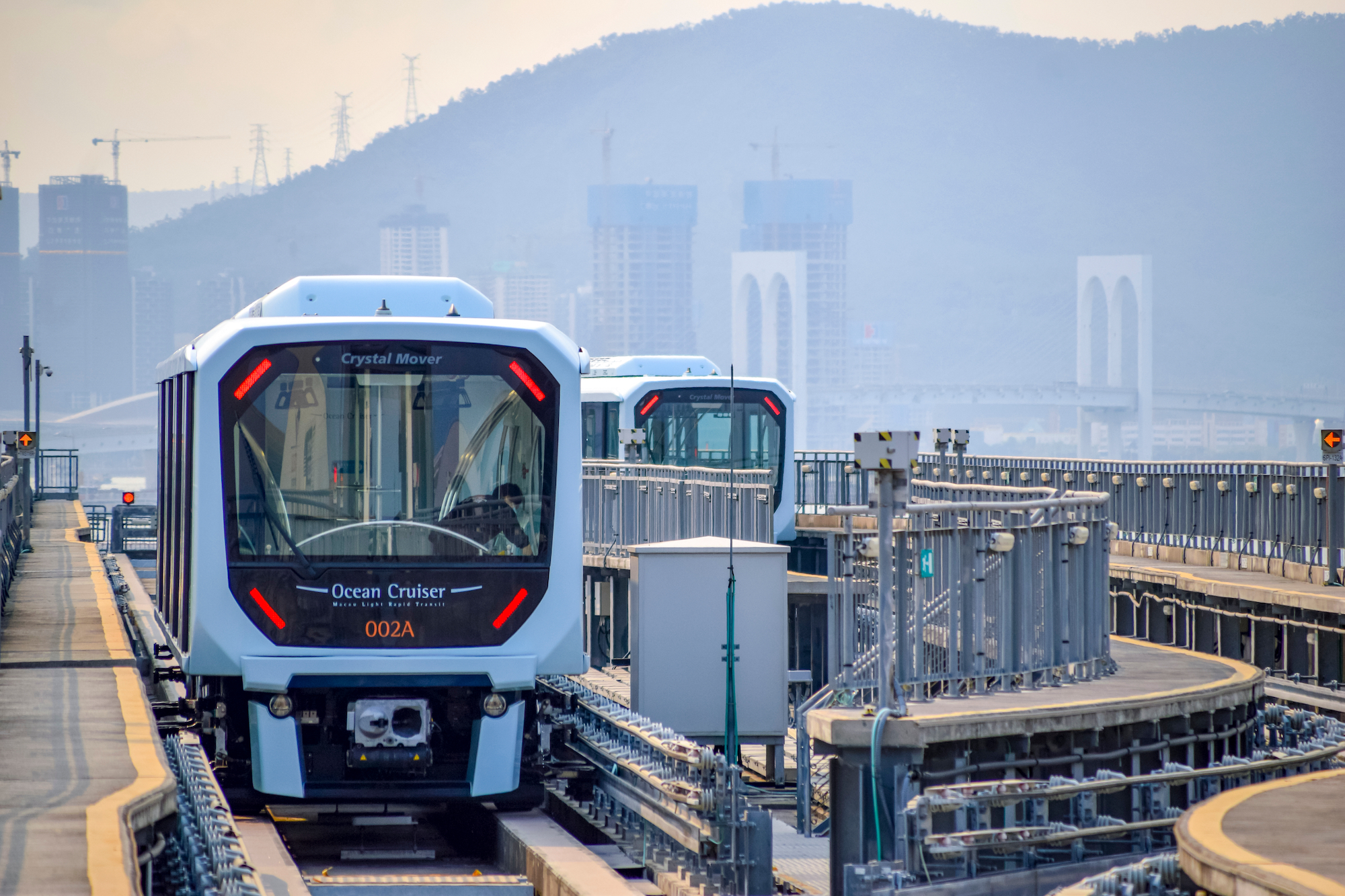 Testing begins on the LRT’s Taipa to Barra section