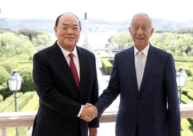 Chief Executive Ho Iat Seng meets with Portugal’s top leaders