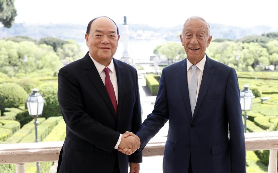 Chief Executive Ho Iat Seng meets with Portugal’s top leaders