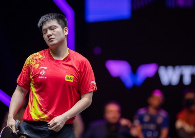 Alexis Lebrun pulls off a stunning victory over world no. 1 Fan Zhendong at WTT Macao