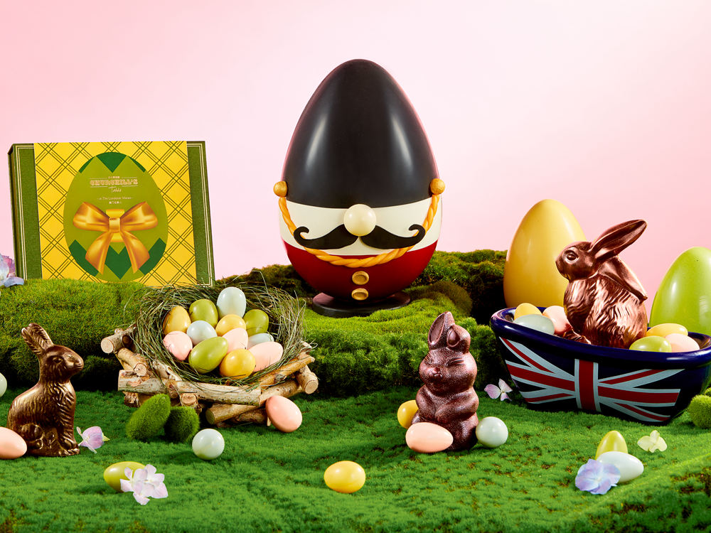 Easter chocolates at Churchill's Table Boutique