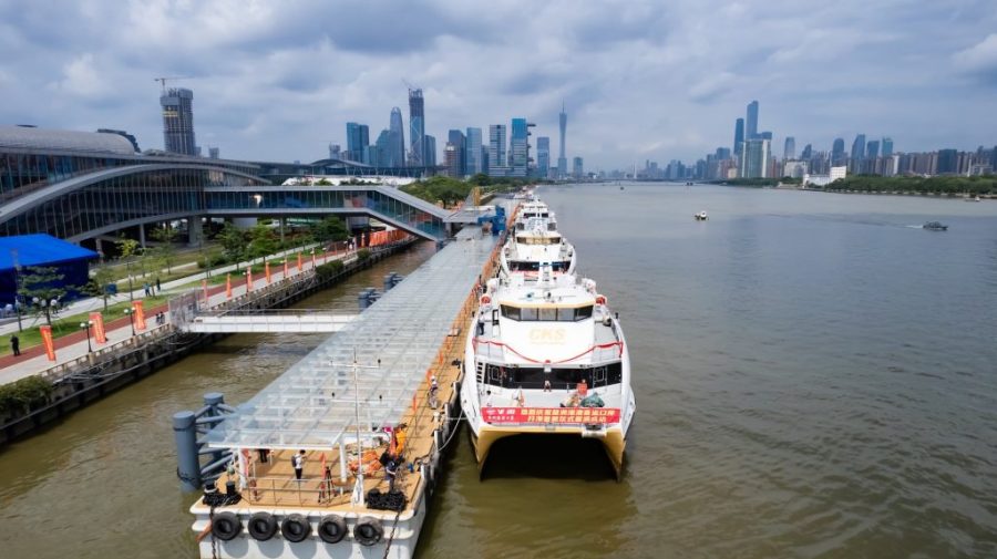 Ferry links to Guangzhou are expected in ‘the coming months’