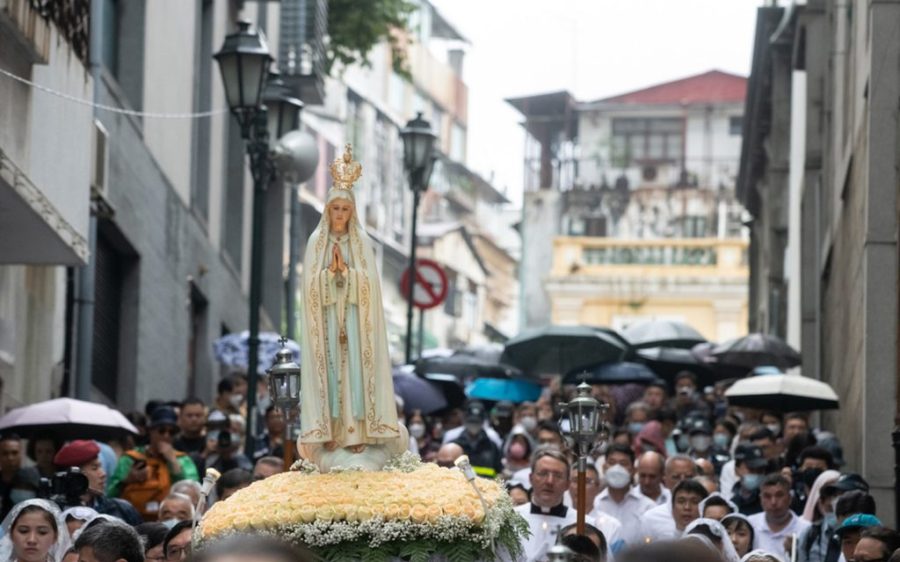 The Procession of Our Lady of Fátima returns to the streets of Macao
