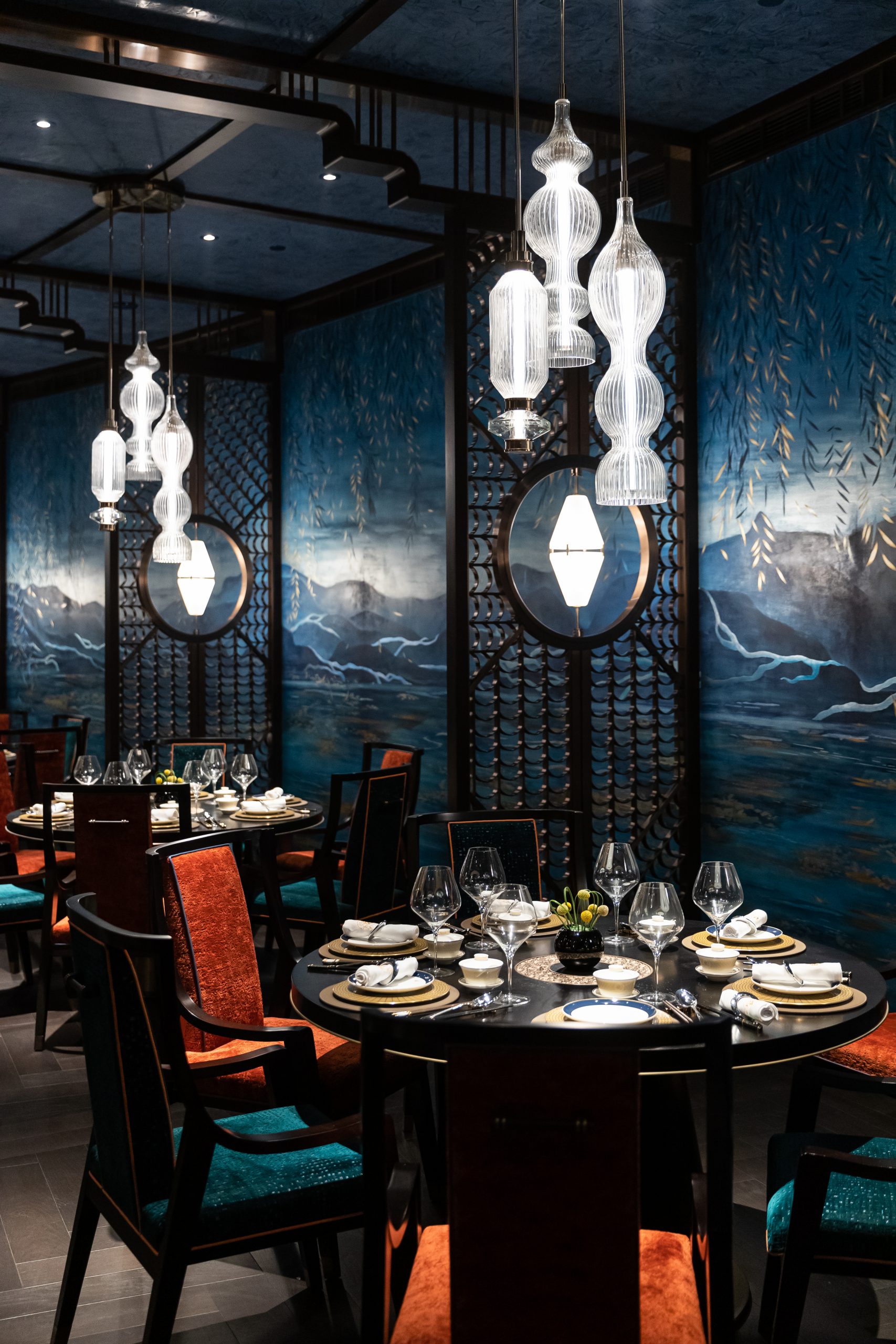The Huaiyang Garden restaurant interiors