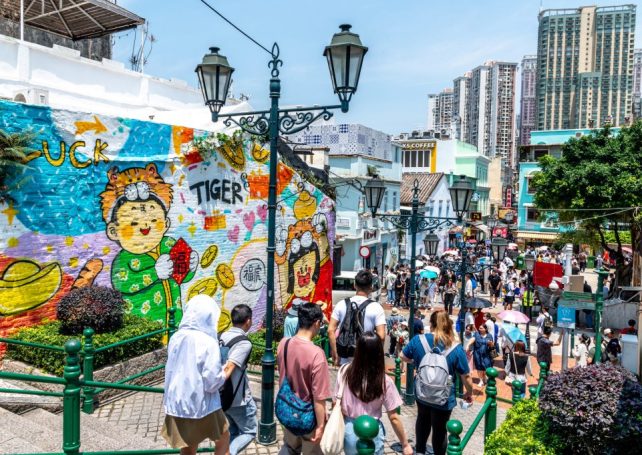 Macao saw a healthy boost in visitor numbers during the month of April