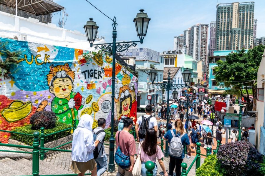 Macao saw a healthy boost in visitor numbers during the month of April