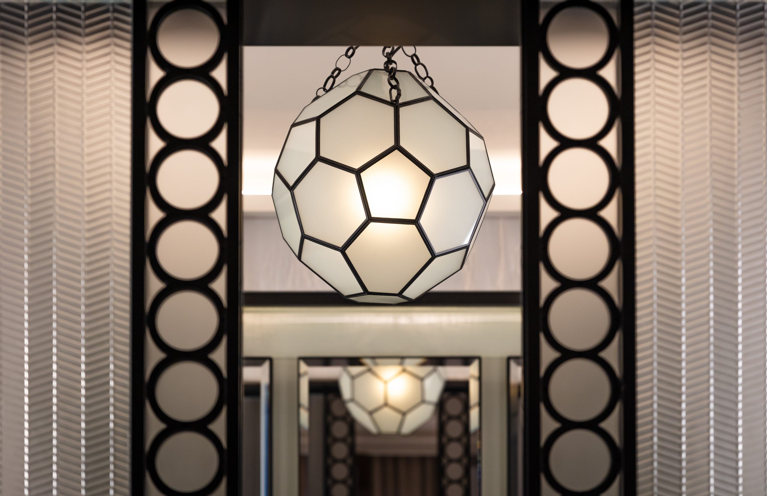 Suites by David Beckham football inspired pendant light