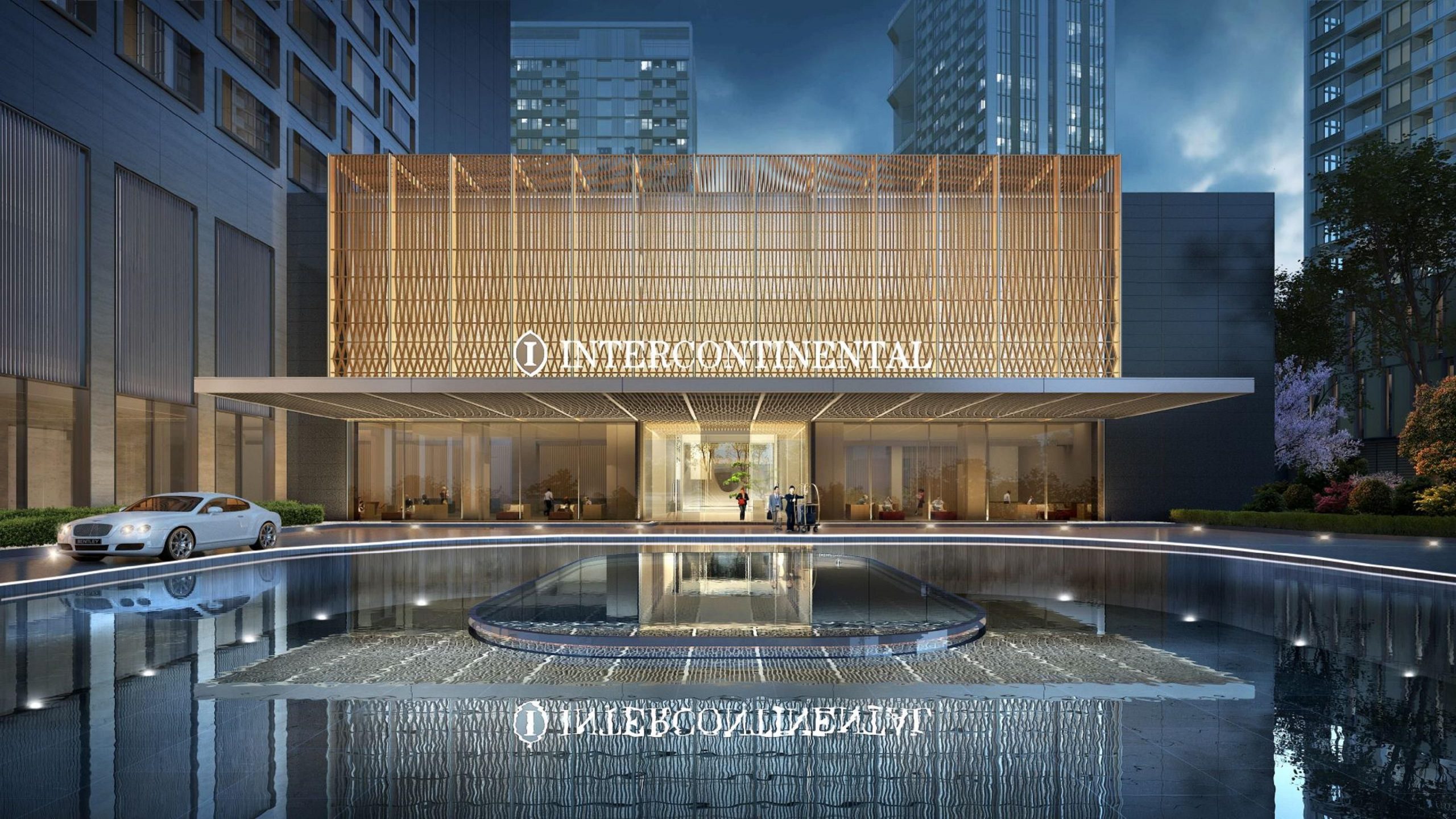 A new Intercontinental hotel opens its doors in Shenzhen
