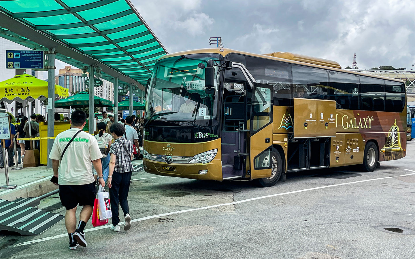 Macao casino hotel shuttle buses