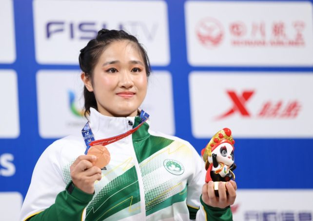 ‘I’d like to show the world that there is a Macao athlete called Angela Wong’