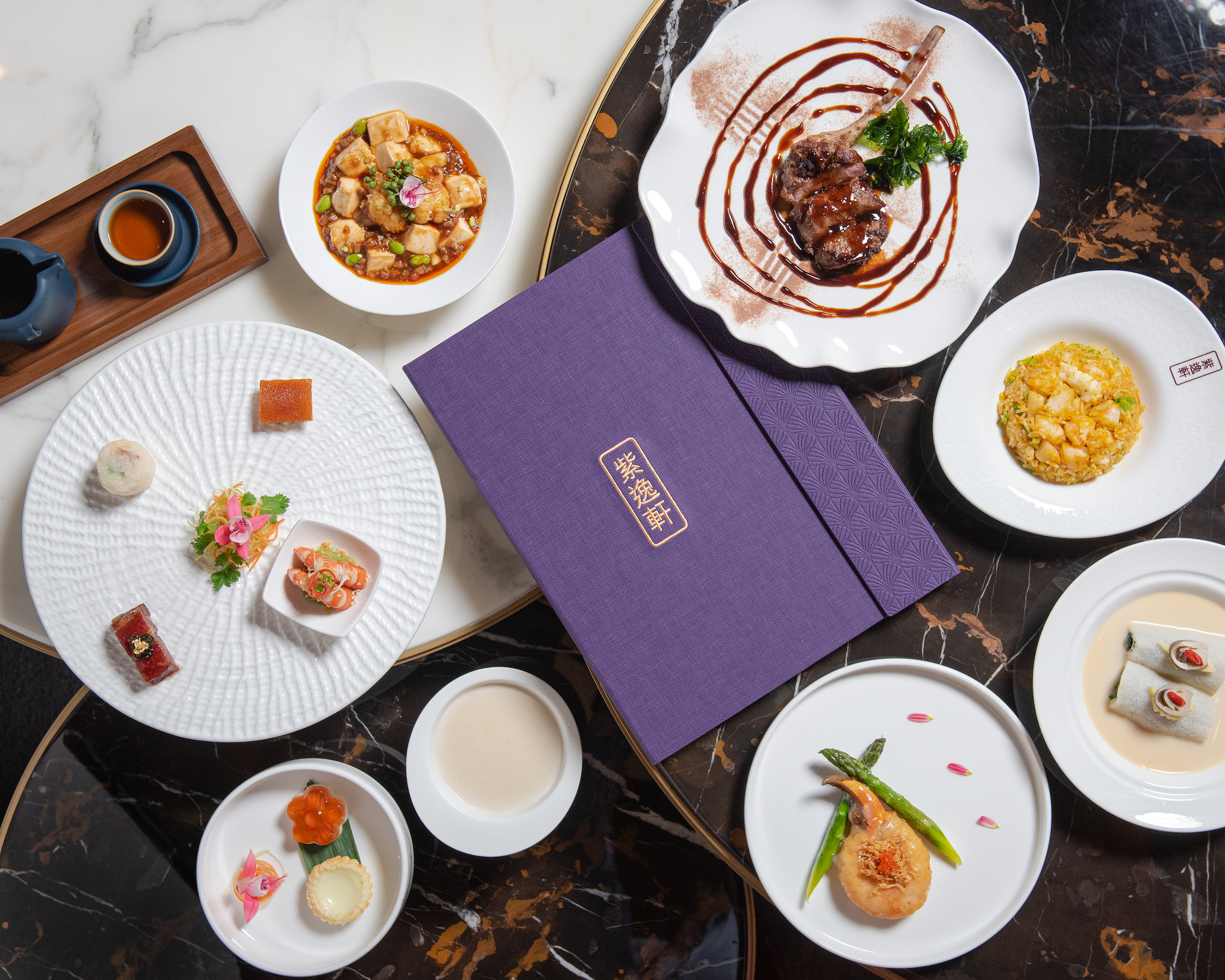 A few signature dishes from the 15th anniversary ‘Classic’ menu