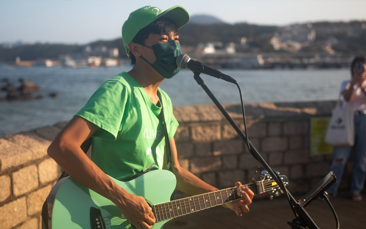 Macao police deny a Hong Kong musician’s account of his expulsion from the city