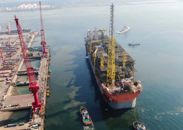 Petrobras welcomes new offshore oil platform to Brazil’s Mero field