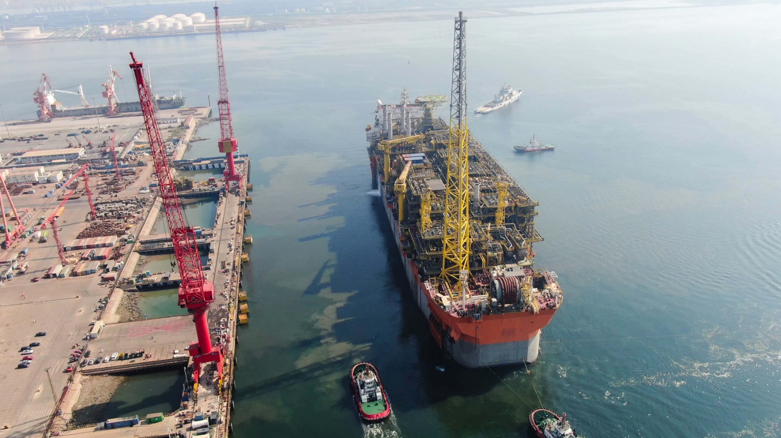 Petrobras welcomes new offshore oil platform to Brazil’s Mero field