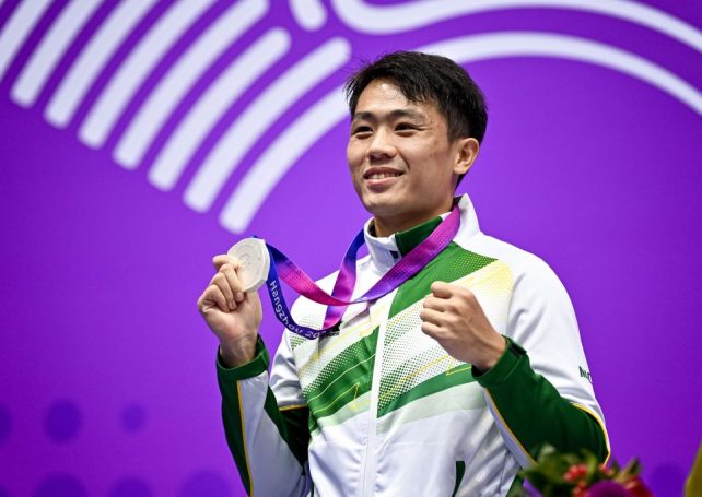 Macao has picked up a silver medal at the Asian Games