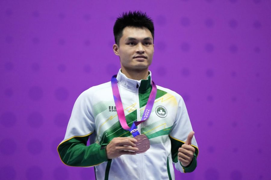 Macao has won its third medal for wushu at the 19th Asian Games