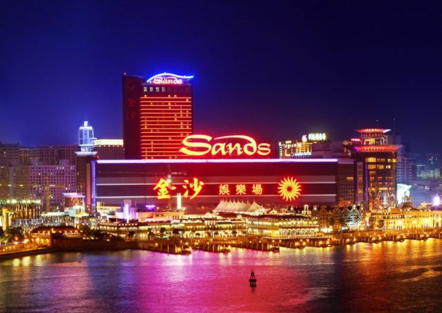 This is how much revenue Sands China generated in the third quarter of the year