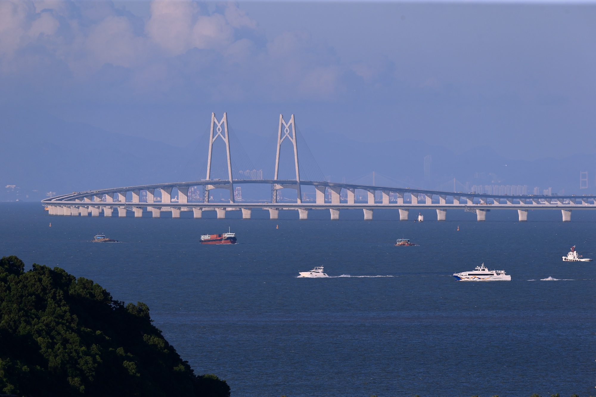 The Hong Kong-Zhuhai-Macao Bridge has just turned five