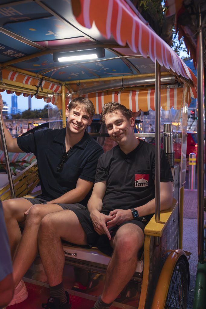 YouTubers Josh Carrott and Ollie Kendal in Macao - Jolly Macao