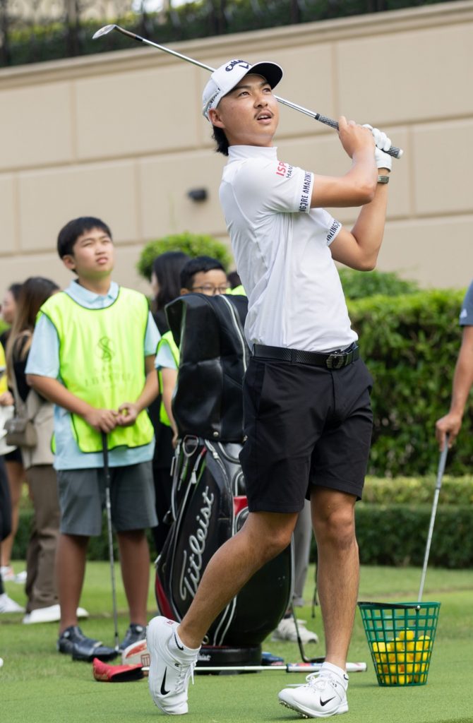 Min Woo Lee Sands Golf day