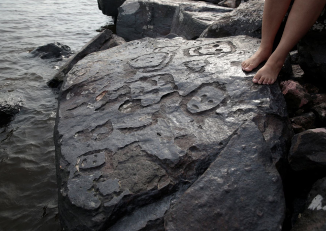 Record-breaking drought reveals a lost piece of Amazonian past