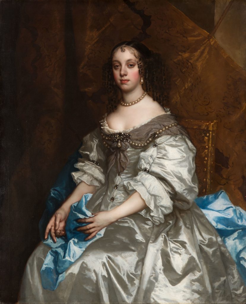 Portrait of Catarina de Bragança by Peter Lely