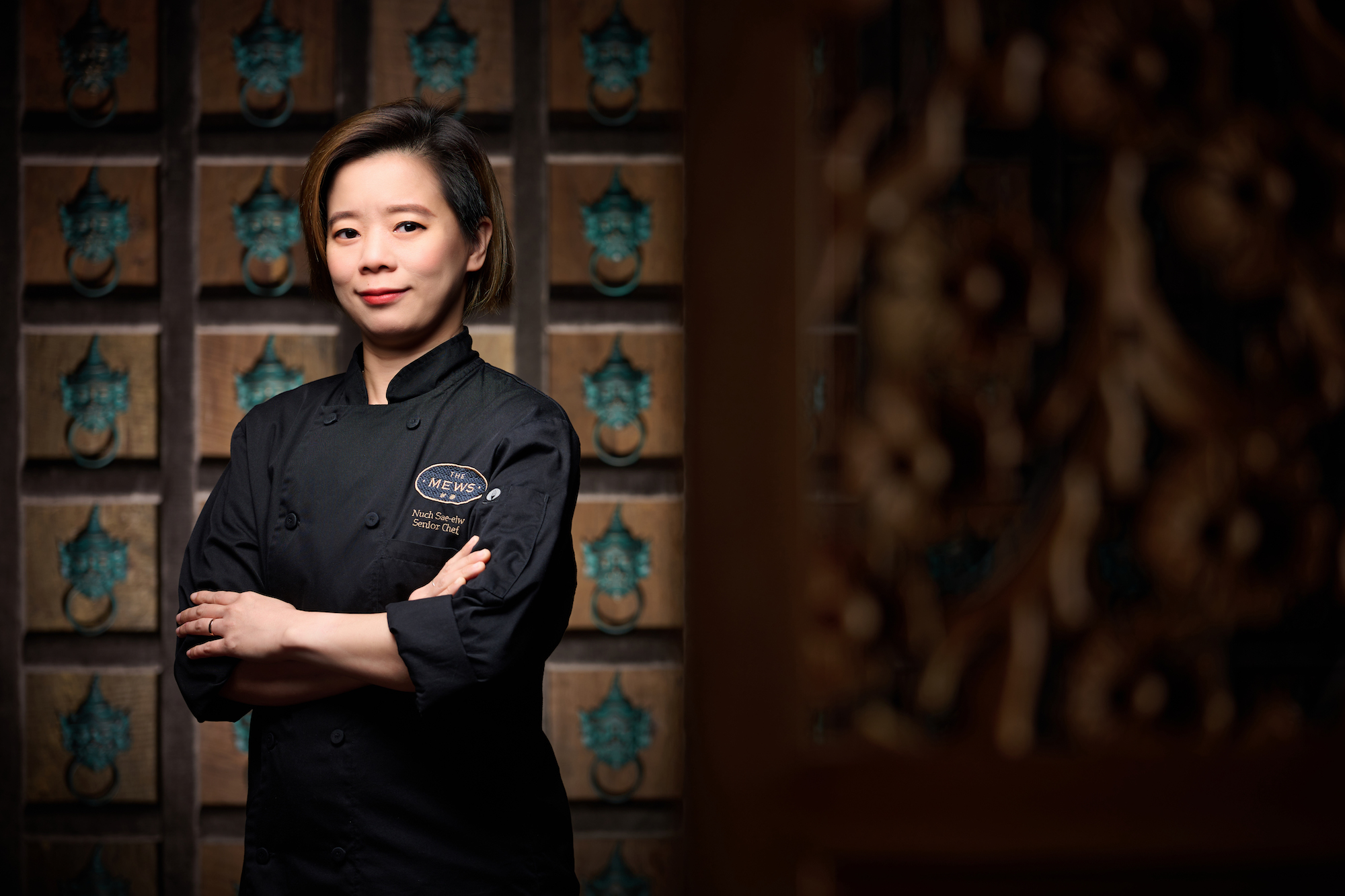 The Mews Bangkok-born chef and culinary artist Nuch