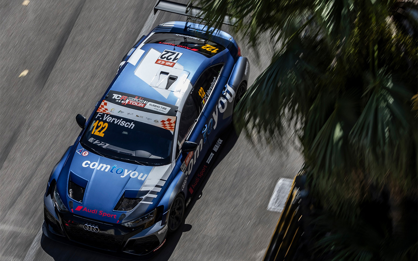 The second Macau Guia Race has been won by Frédéric Vervisch