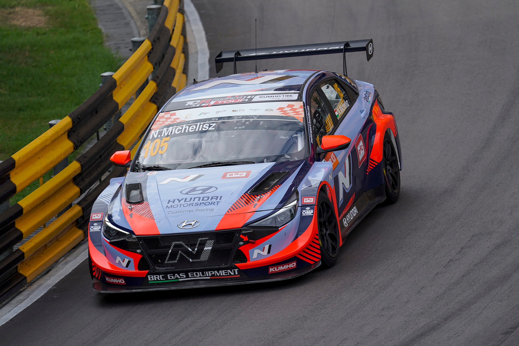 The winner of the first Macau Guia Race is Norbert Michelisz