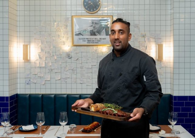 Aria’s Chef Denver Govender pours his heart and soul into family and business