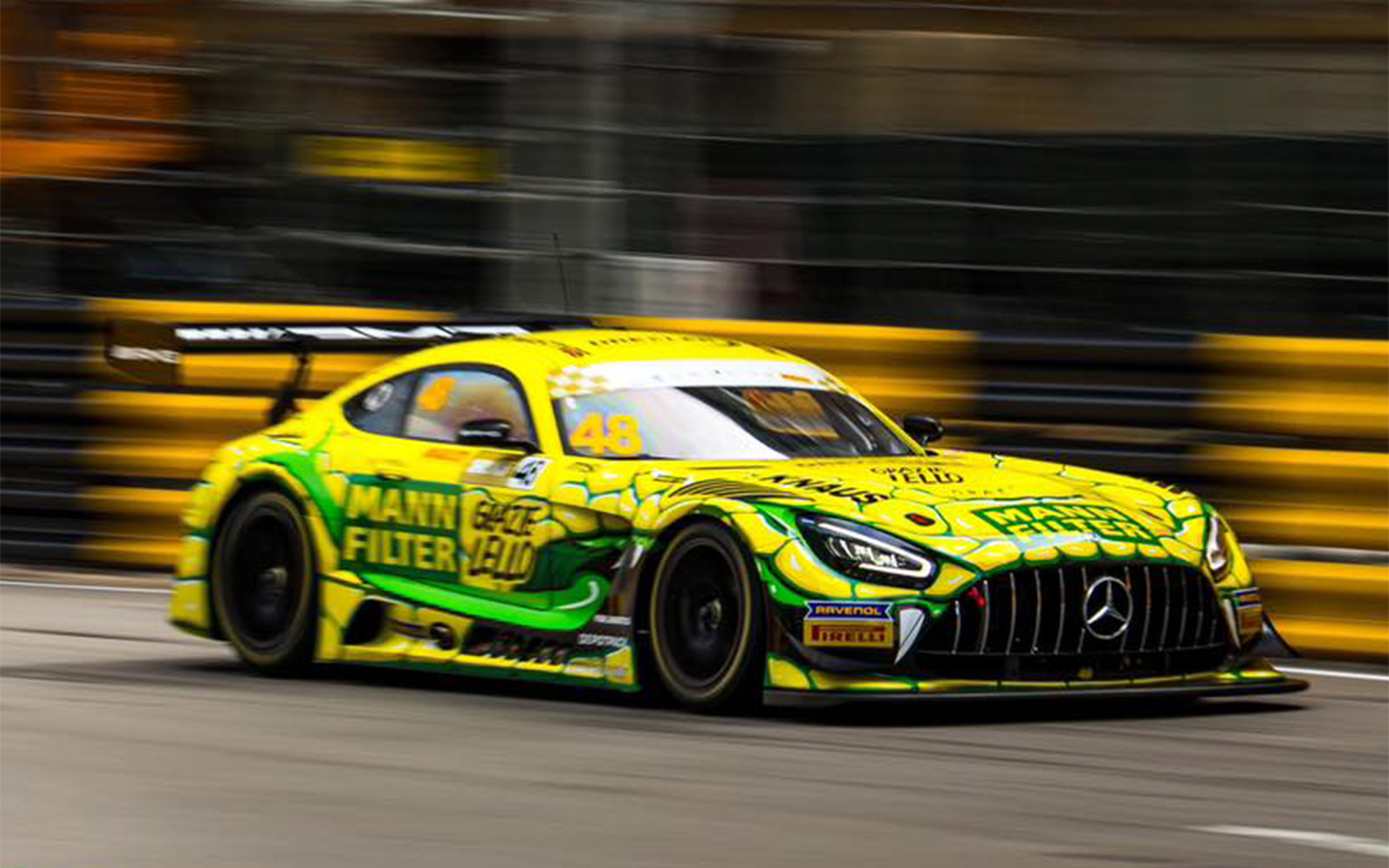 Raffaele Marciello in pole position for tomorrow’s Macau GT Cup race