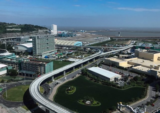 Macau airport’s passenger volume is still well below pre-pandemic levels