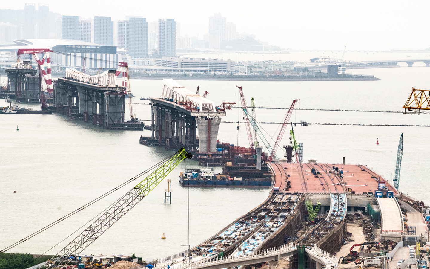 The fourth bridge is due for completion in the first half of 2024 