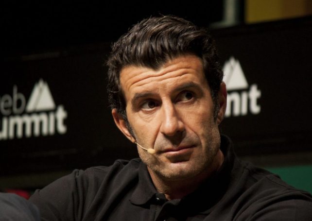 Soccer star Luís Figo will attend this weekend’s sports collectibles event