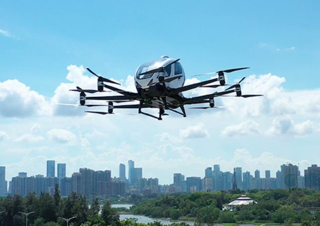 Shenzhen is home to China’s first passenger drone demonstration centre